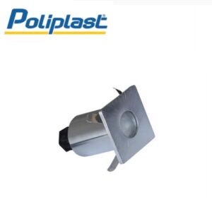 Faretto Incasso 3w Mini Spot Quadrato Satinato RGB IP68
